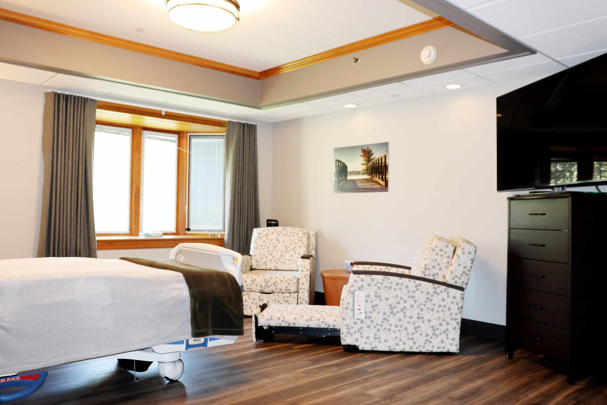 room inside of cedar valley hospice