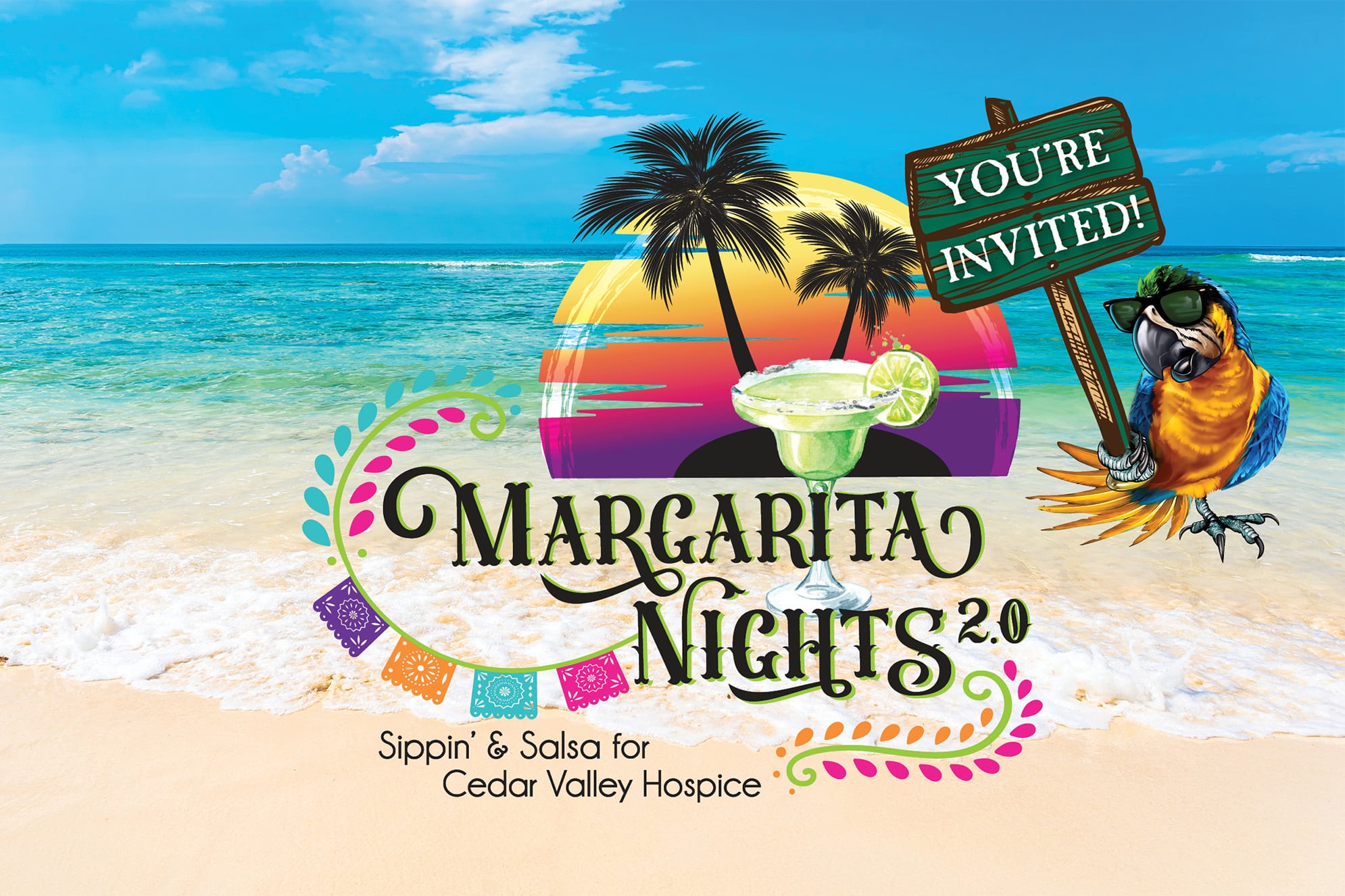 Margarita nights 2.0 advertisement graphic