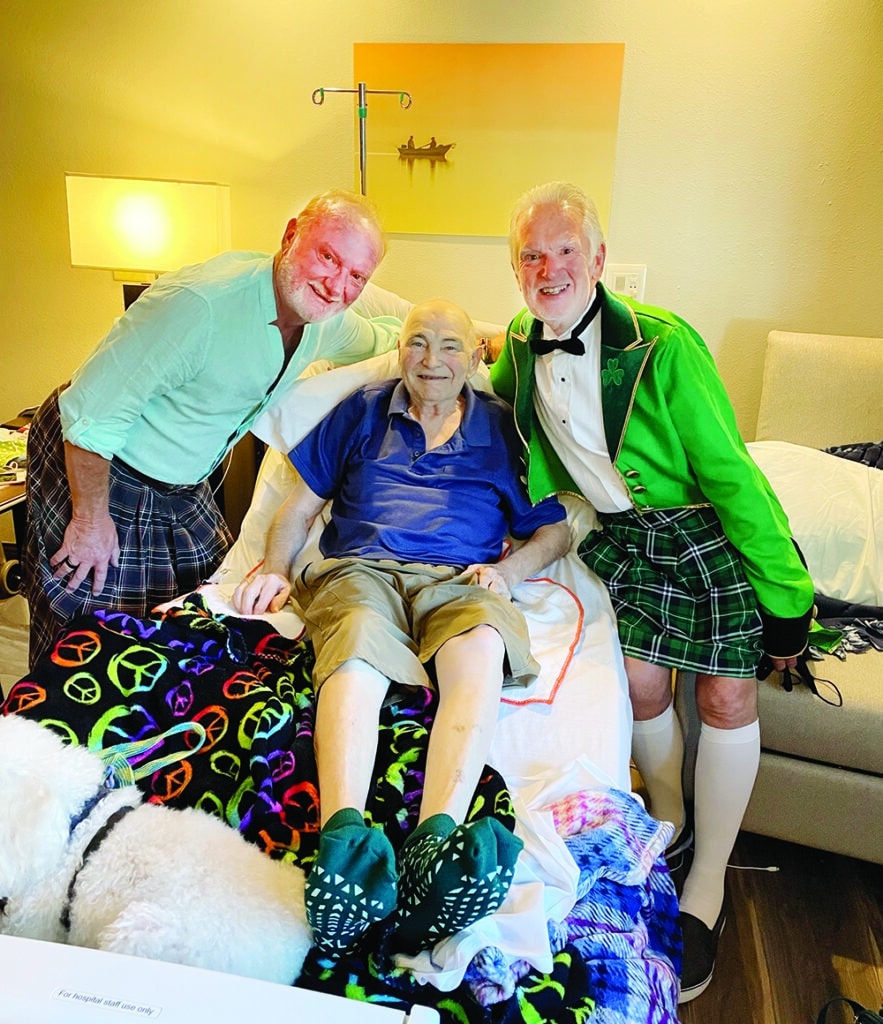 Larry at HH Irish Friends