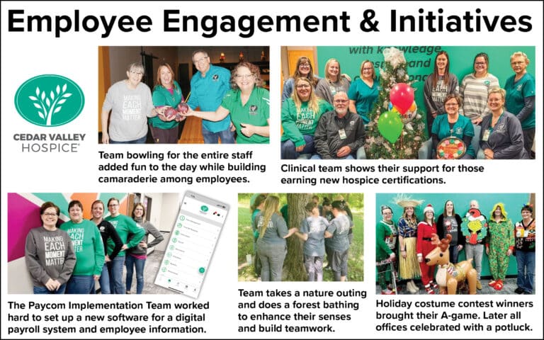Employee Engagement & Initiative Collage