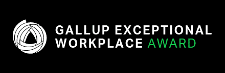 Gallup Exceptional Workplace Award Logo