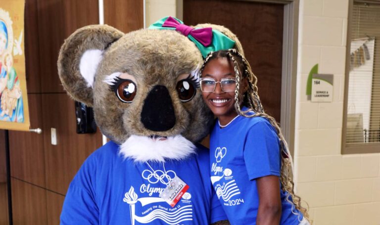 Katie Koala at Grief Camp