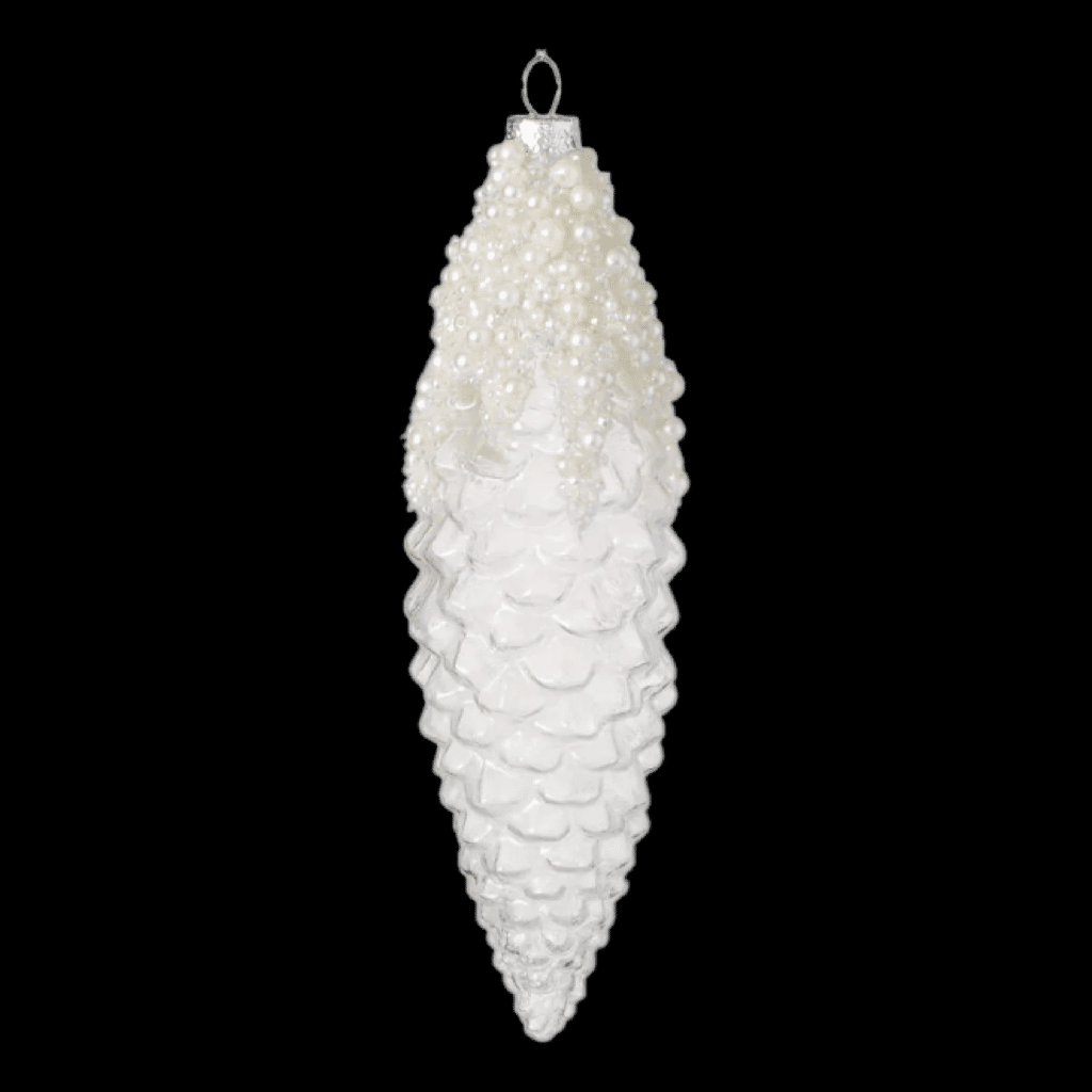 Tree of Love - Glittered Crystal Pinecone