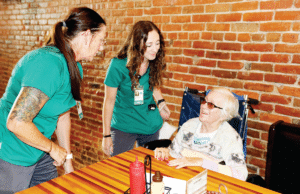 Nurses with a Patient