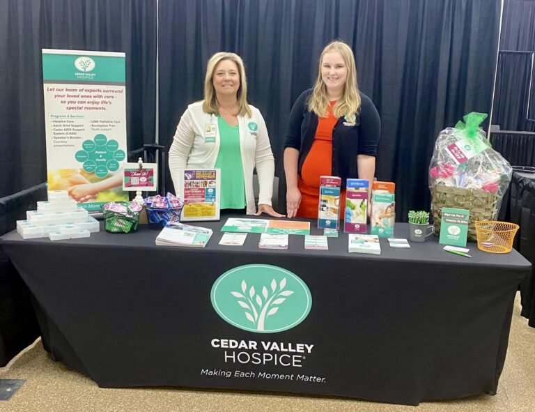 Women at Cedar Valley Hospice Both