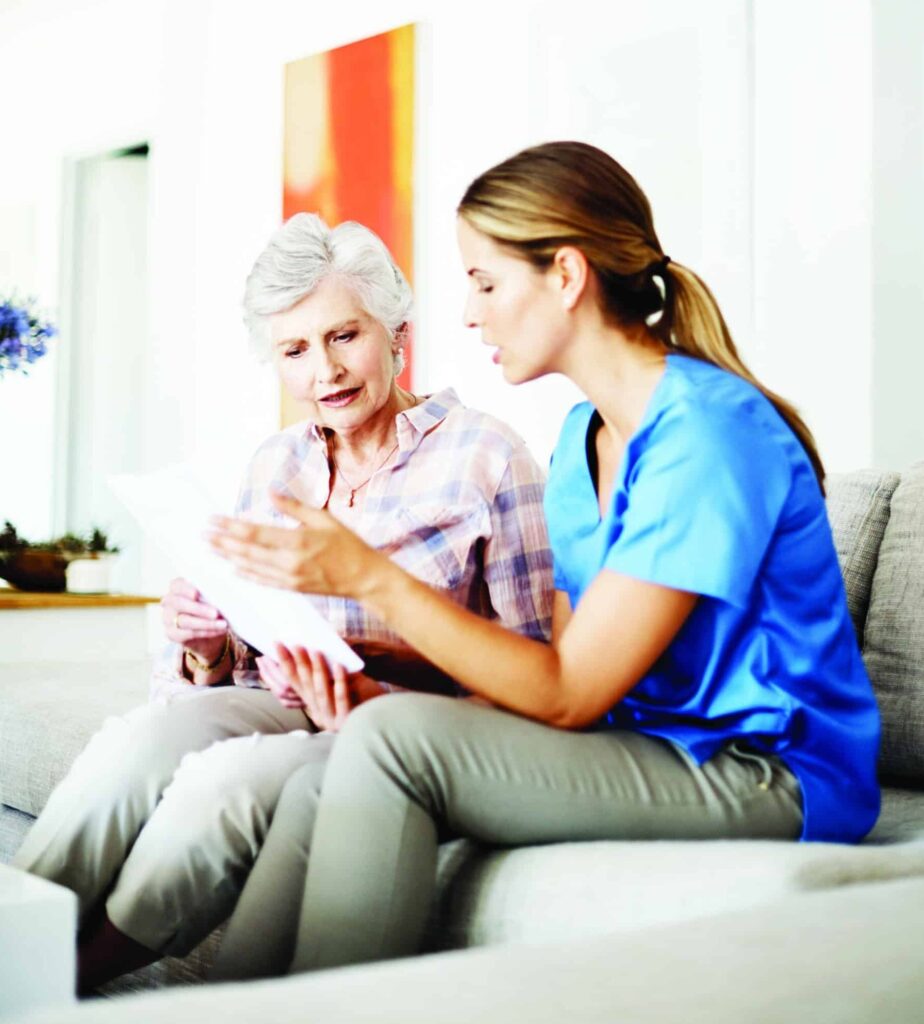 Assistance in every aspect of her life