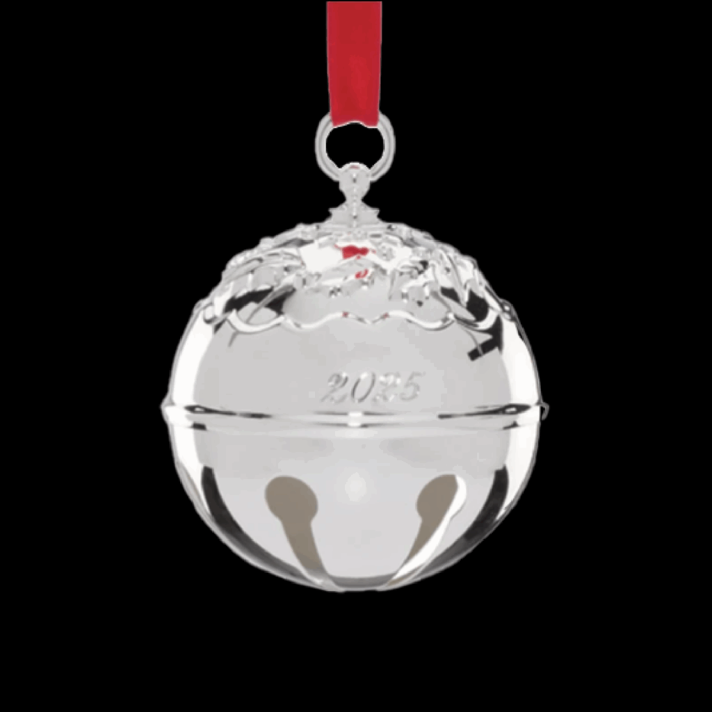 2025 Reed & Barton Silver Holly Bell - Available for $1000
