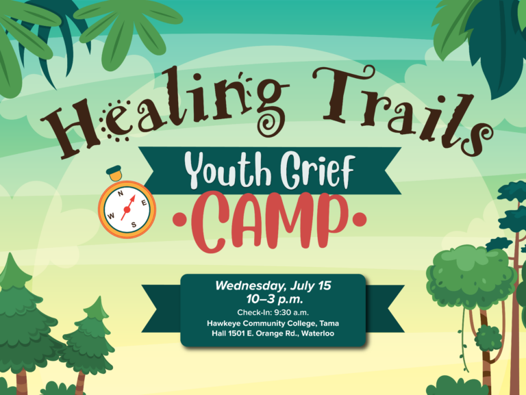 Youth Grief Camp Flyer