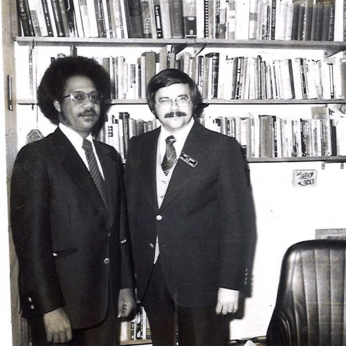 1977 with Rev. Andy Gentry - mentor-