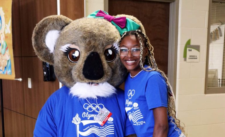 Katie Koala at Grief Camp